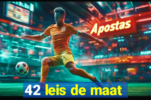 42 leis de maat